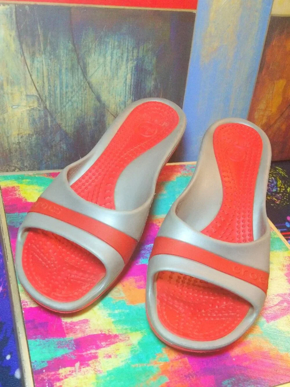 N/A crocs sandals